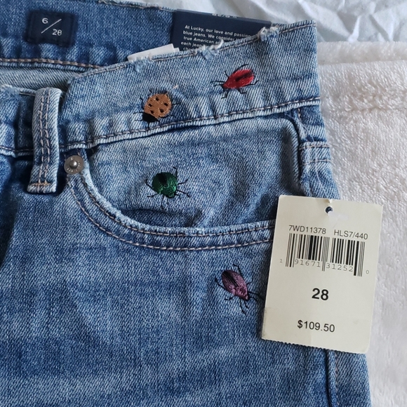 Lucky⭐ Brand Ava Mid Rise Skinny jean with ladybug - Picture 12 of 12
